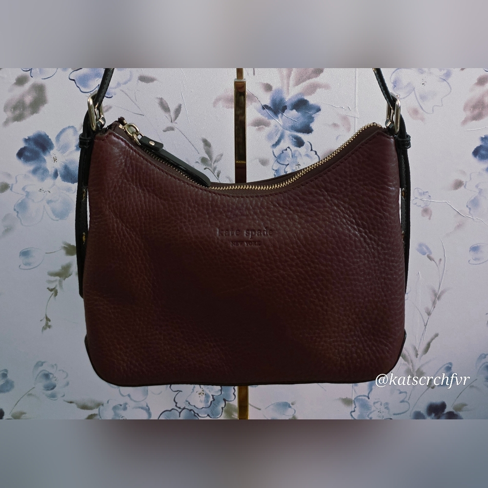 Kate ♠︎ Spade Brown Leather Shoulder Bag